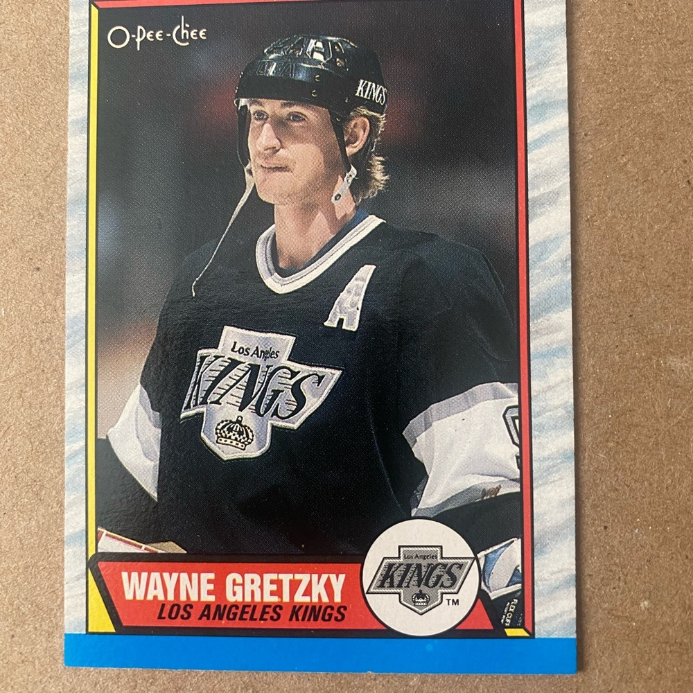 Wayne Gretzky Los Angeles Kings Hockey Card